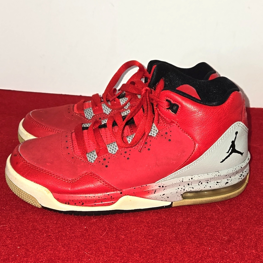 Jordan Flight Origin 2 Red and Black High-Top Sneakers Size 5Y